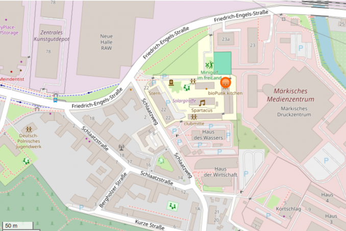 Die Machbar in der OpenStreetMap