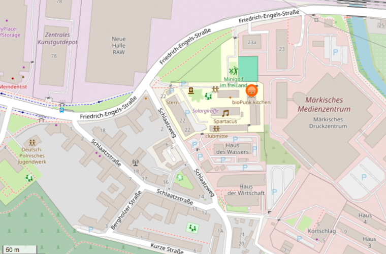 Die Machbar in der OpenStreetMap